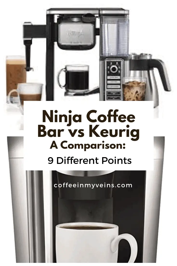 ninja coffee bar vs keurig pin