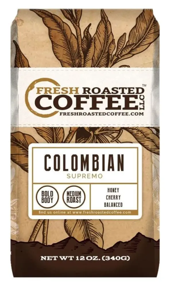 fresh roasted colombian