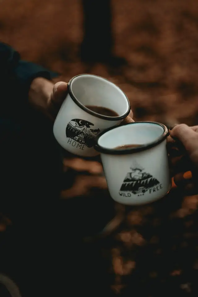 people drinking coffee