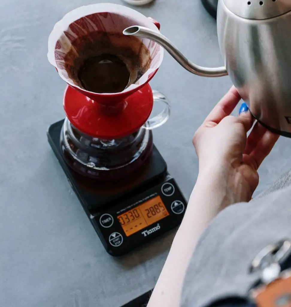 pour over coffee