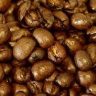 A close up of a pile of special coffee beans.